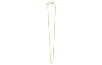 SAINT LAURENT Ball And Wheat Chain Necklace