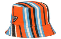 PRADA Bucket Hats Men Orange