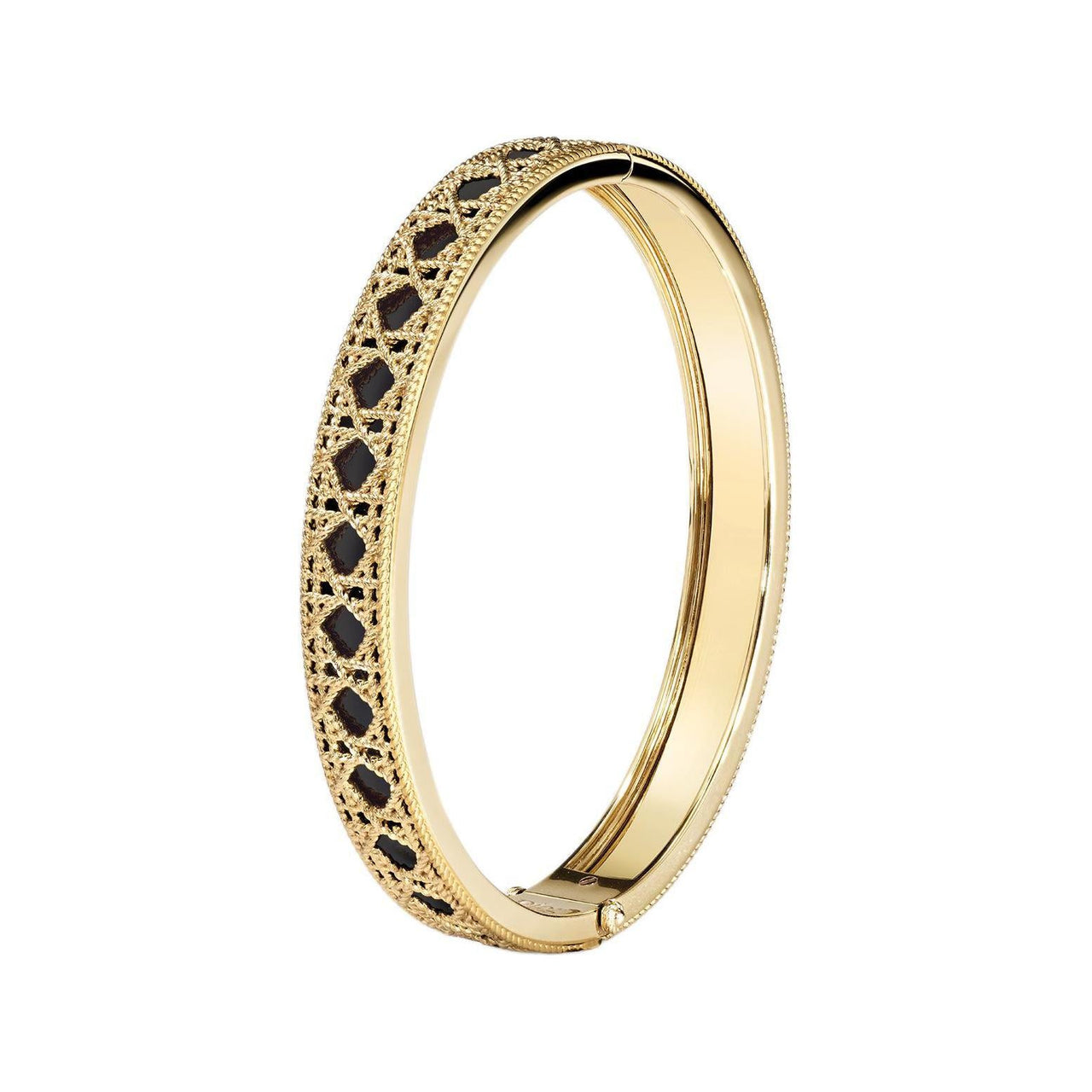 DIOR 18K Gold Coated 18K White Gold Bracelets Unisex Gold