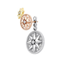 DIOR 18K Gold Earrings Women's Multicolor