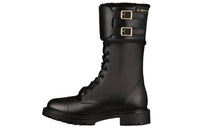 DIOR D Trap Ankle Boots Women's Black
