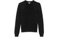 SAINT LAURENT Fitted Knitwear Women's Black