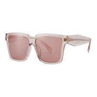 PRADA Plate Frame Square Sunglasses Unisex Multicolor