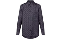 LOUIS VUITTON Inverted Mahina Monogram Shirt