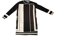 HERMES Long-Sleeved Dresses Women's Black