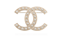 CHANEL 1986 1988 Turn Lock Brooch