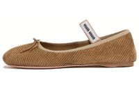 MIU MIU Casual Single Shoes Women's Light Brown