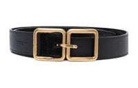 SAINT LAURENT Pre Owned Leather Belt