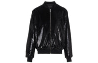 PRADA Sequin-Embellished Long-Sleeved Zipped Bomber Jacket