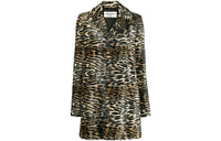 SAINT LAURENT Coats Women's Brown