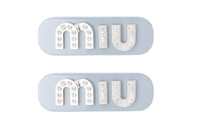 MIU MIU Hair Clips Women's Blue