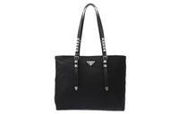 PRADA Leather Handbag, Shoulder Bag Women's Black