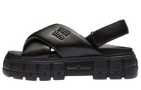 MIU MIU Beach Sandals Women's Black