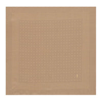 SAINT LAURENT Silk Silk Scarves Men's Khaki