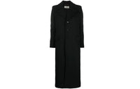 SAINT LAURENT Coats Women's Black
