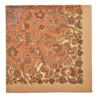 Loro Piana Mulberry Silk Shawls Women's Terracotta