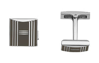 HERMES Cufflinks Men Gray