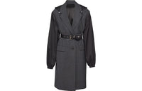 PRADA Jackets Women's Slate Gray