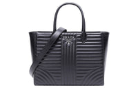 PRADA Cow Leather Shoulder Bag, Crossbody Bag, Handbag Women's Black