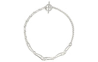 HERMES Necklaces Unisex Silver