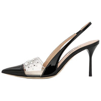 MIU MIU Slim Heel High Heels Women's Black