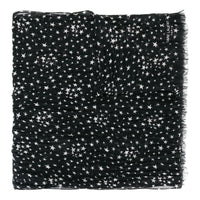 SAINT LAURENT Étoile's Large Square Scarf