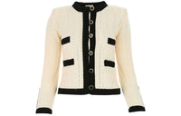 SAINT LAURENT SS21 Sweater Women's Beige Yellow