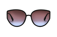 DIOR Sunglasses Women's Burgundy Gradient Blue