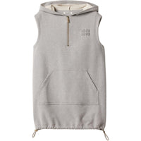 MIU MIU Sleeveless Dress Women's Gray