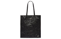 PRADA Soft Sheep Leather Tote Bag, Shopping Bag, Shoulder Bag, Handbag Medium Size Women's Black