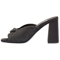 PRADA Crystal-embellished Mules