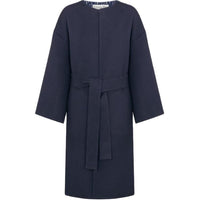 DIOR Coats Women's Marine Blue
