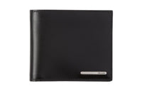 PRADA Calfskin Wallet Men's Black