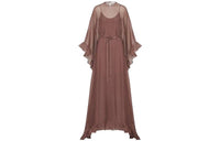 DIOR Long-Sleeved Dresses Women's Umber