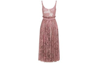 DIOR SS23 Sleeveless Dress Women's Pink