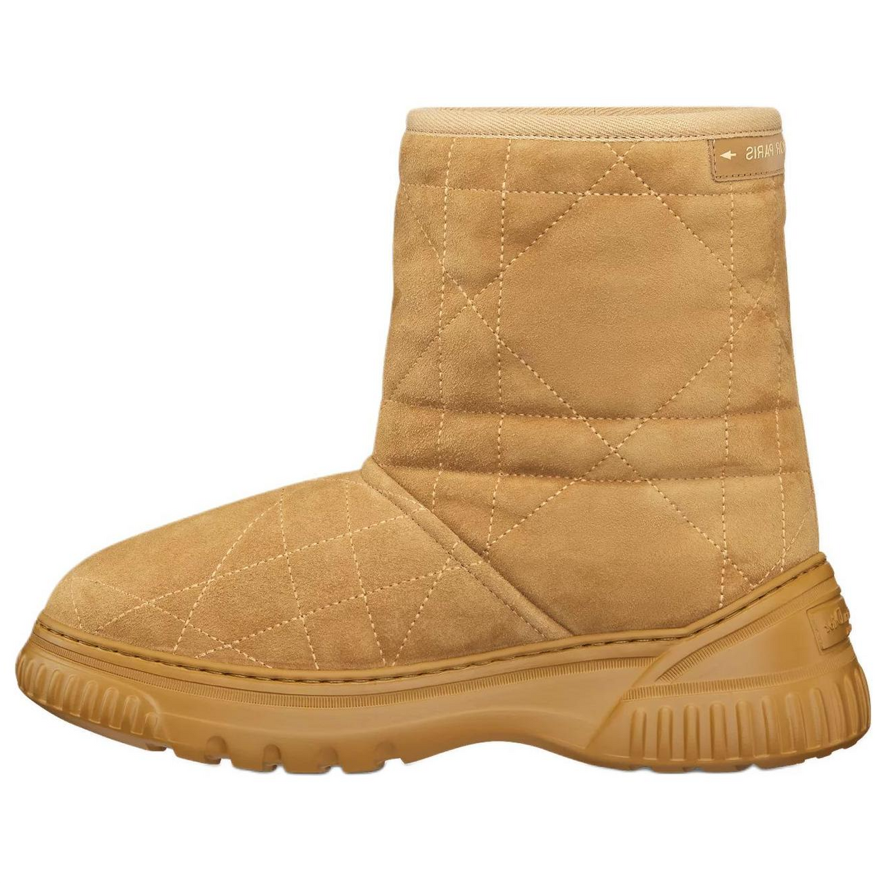 DIOR Frost Short Snow Boots Women's Brown
