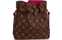 LOUIS VUITTON Noe Pouch Monogram Brown/Pink