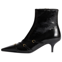 MIU MIU Naplak Ankle Boots 5.5cm Women's Black