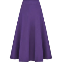 DIOR FW24 Casual Long Skirts Women's Purple