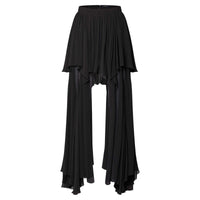 LOUIS VUITTON FW24 Casual Long Skirts Women's Black