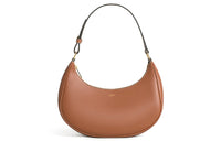CELINE AVA Smooth Cow Leather Handbags Shoulder Bags Women's Brown