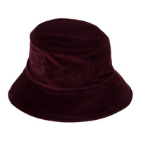 MIU MIU Fabric Bucket Hats Unisex Fuchsia/Corn Yellow
