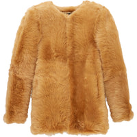 SAINT LAURENT Fur Women's Chestnut