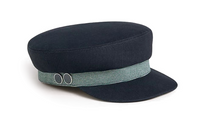 HERMES Berets Women's Dark Blue