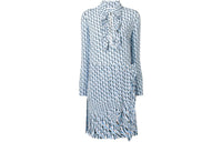 PRADA Long-Sleeved Dresses Women's Blue