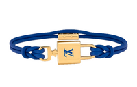 LOUIS VUITTON Calfskin Bracelets Women's Blue