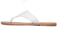 CELINE Triomphe Stylish Sandal Women's White