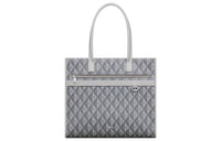 DIOR Cotton Canvas Tote Bag Shopping Bag Handbag Men's Gray