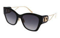 DIOR Butterfly Sunglasses Women's Gold