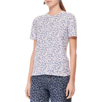 CHANEL T-Shirt Women's Blue White